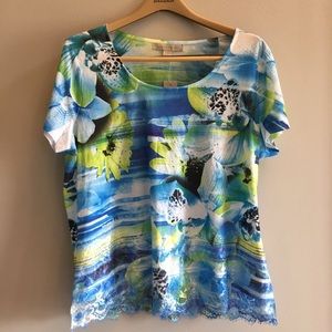 Laura Ashley Ladies blouse, PXL, NWT